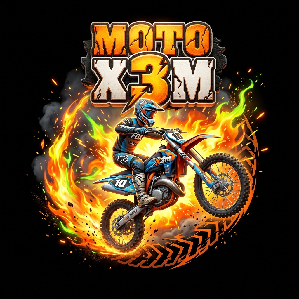 Moto X3M gameplay artwork